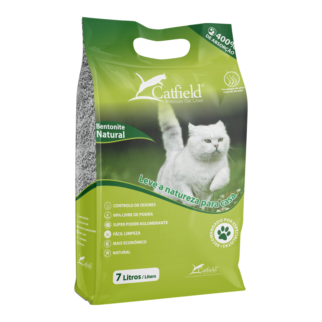 Catfield Premium Natural Areia Aglomerante para gatos , , large Imagem n&uacute;mero 1